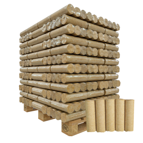 Briketti Pyöreä 10kg x 96 pss